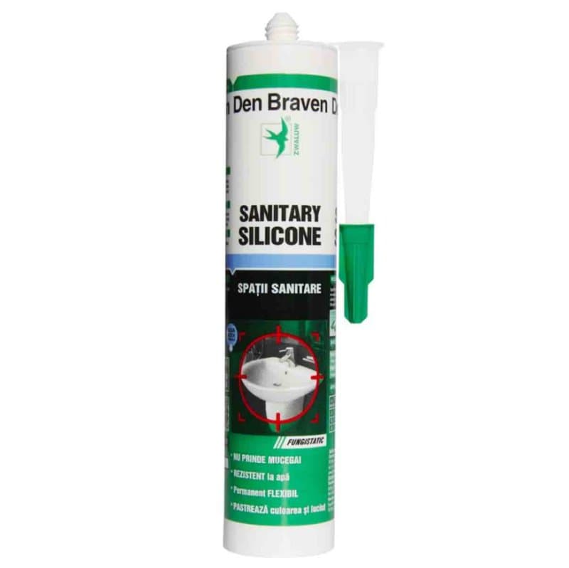 Silicon sanitar Silicone-Sanitary Alb 280ml