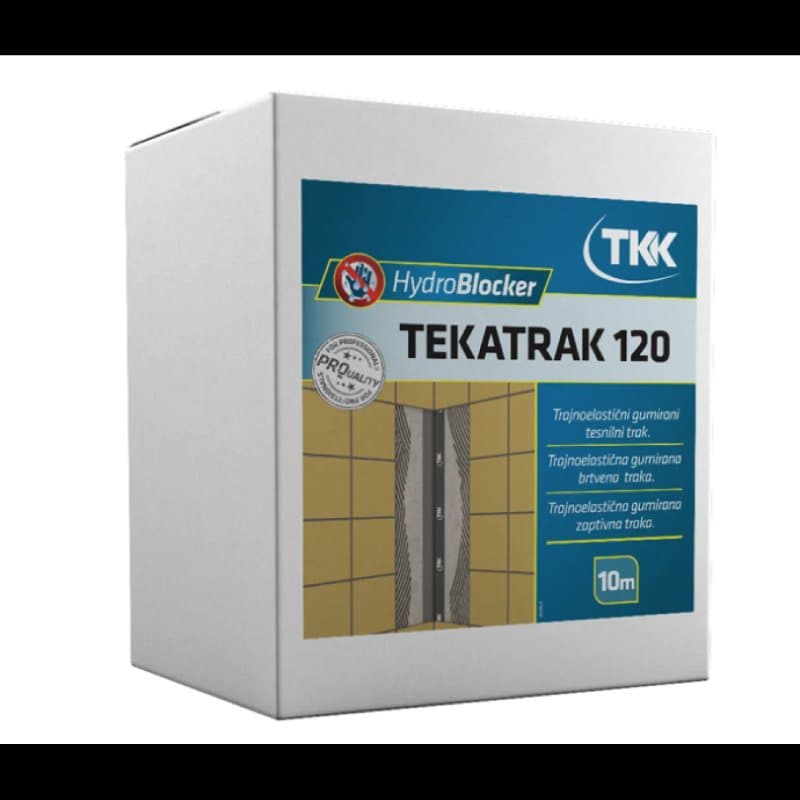 Bandă de etanșare pentru îmbinări 120mm x 10m Hydroblocker Tekatrak