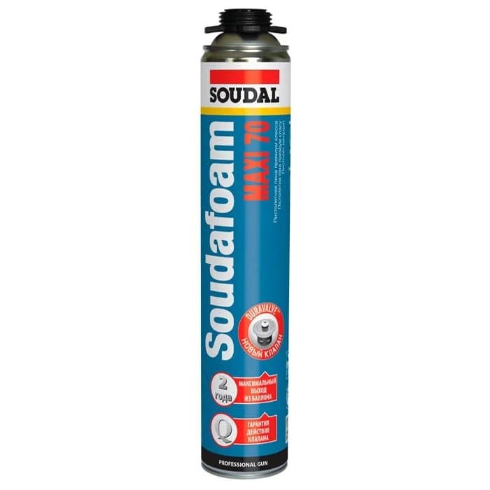 Spuma poliuretanica pistol Soudal Soudafoam MAXI 70 870 ml