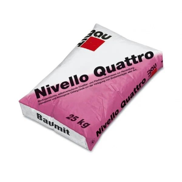 Sapa autonivelanta Baumit Nivello Quattro, 1-20mm, 25kg