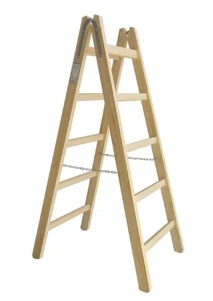Scara din lemn PREMIUM MAAN 2*5 trepte, inaltimea 143cm