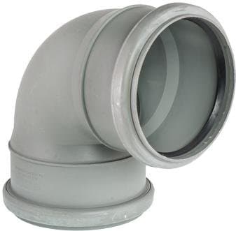 Cot mufat dublu PVC D.110 / 90° BTH