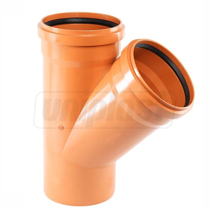 Ramificatie PVC D.110 x 110 / 45° BTN