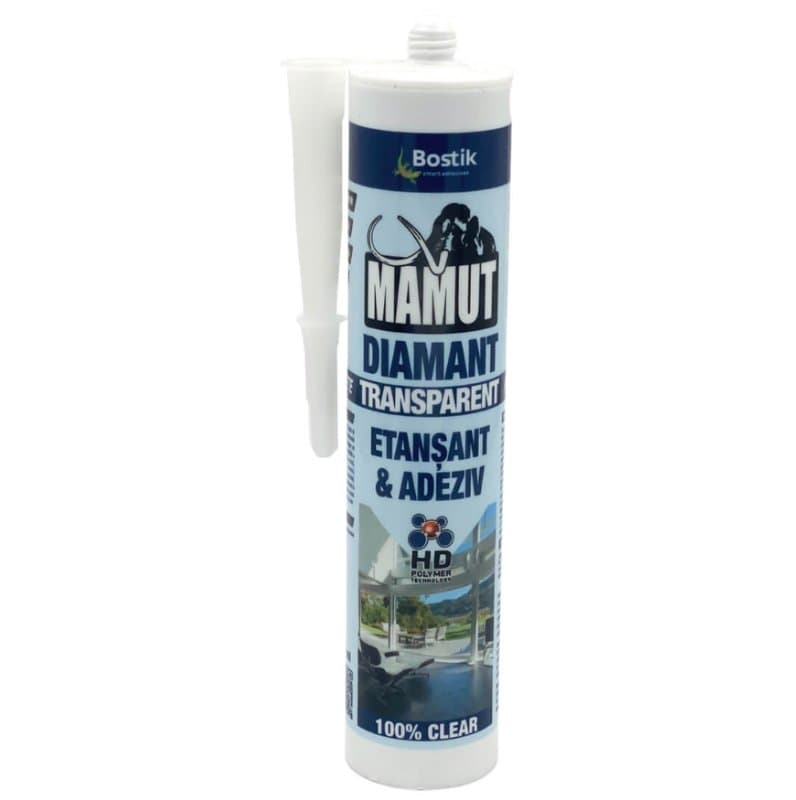 Ermetic silicon Bostik Mamut DIAMANT transparent 280 ml