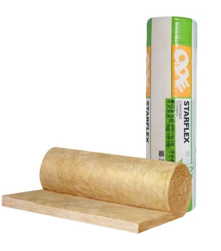 Vata minerala, 5x120x625cm, 11kg/m3, ODE STARFLEX, 2foi/rola-15m2