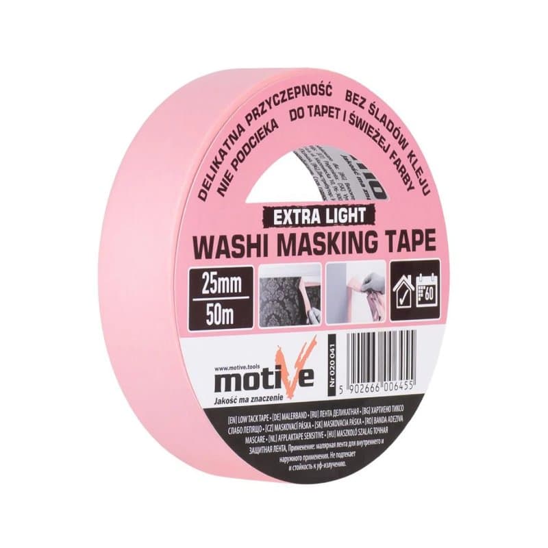 Bandă mascare Washi Extra Light 25mm\50m Motive