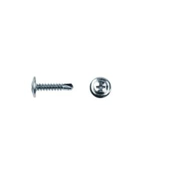 Surub cu cap plat si șaibă, autoforant 2mm, zincat 4,2x32_50 buc.