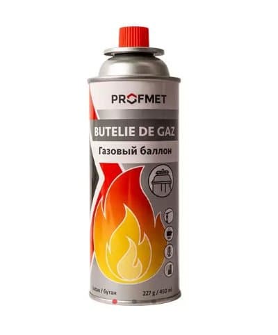 Gaz universal, butan 450ml, tip colier