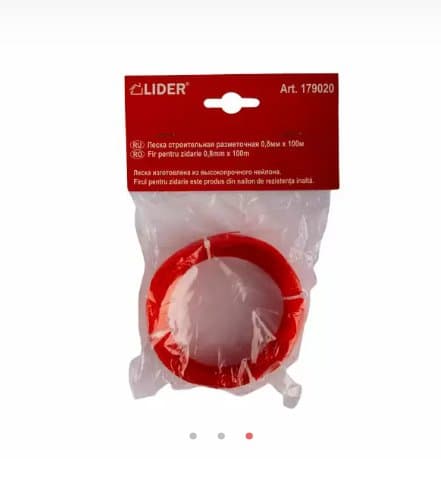 Fir pentru zidarie 0,8mm x 100m LIDER