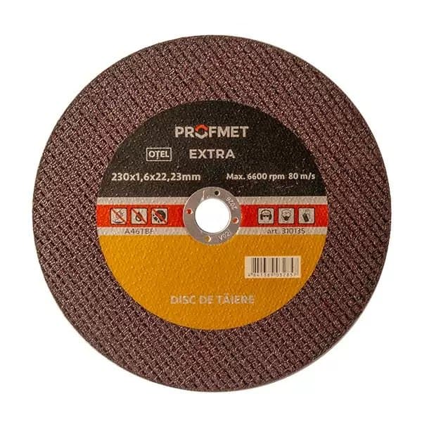 Disc "EXTRA" 125x1,2x22,2mm p/u taiat otel Profmet